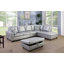  Canapé modulaire en similicuir 3 pièces avec repose-pieds-1847012411-1847012356