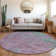 Machine Washable Indoor/Outdoor Cinead ACN1710 Lavender Rug