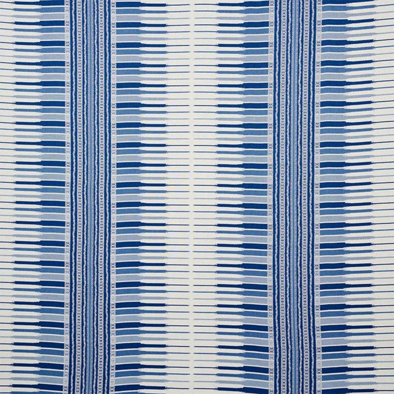 Atchison Fabric, Blue