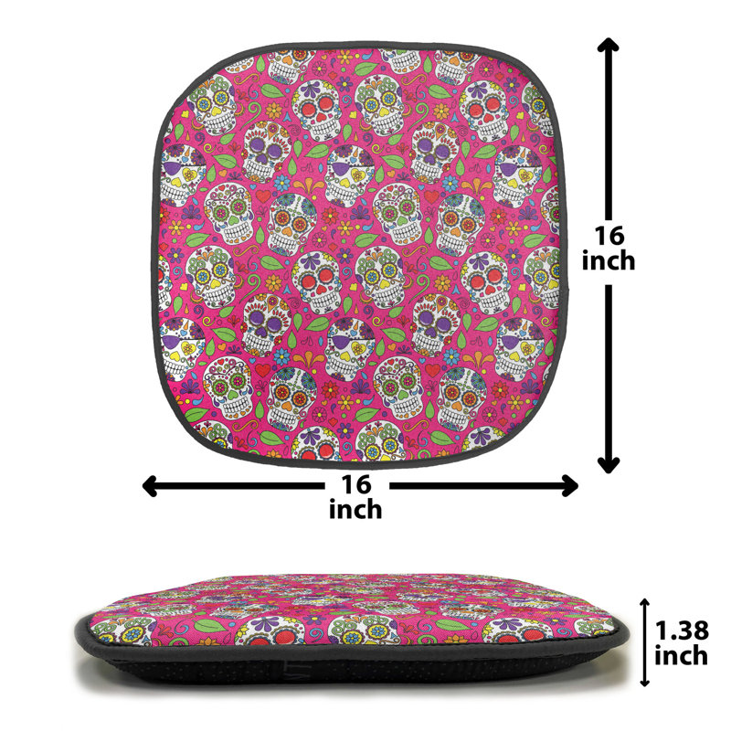Coussin de siège Sugar Skull