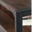 Side Table/Night Stand, Brown finish