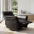  Faux Leather Electric Adjustable 270 ° Rotate Upholstered Lounge Chair Recliner-156147351