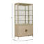 Armoire vitrée avec éclairage Compeau