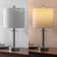 Lampe de table moderne en verre 20,5 po Amner-1267754367