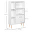 Landyn 123 cm H x 80 cm W Standard Bookcase-709243966
