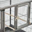 Cage à oiseau 40,25 po avec roues