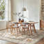 Oriental Area Rug, Vintage Low Pile Non-Slip Machine Washable Area Rug-1948027872-1948027882