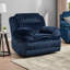 Fauteuil inclinable oscillant en velours côtelé l 46 po-1841664591