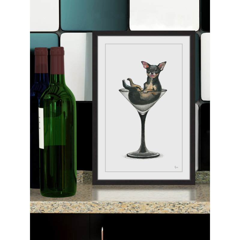 «Tiny Joy» par Eyre Tarney - reproduction de cadre photo, H 24 po x l 16 po x P 1,5 po