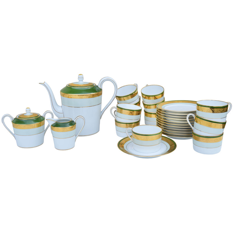 Porcelain Dinnerware Set - Service for 12