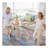 Area Rug for Living Room, Washable Rug, Low-Pile, Non-Slip, Non-Shedding, Foldable, Kid & Pet Friendly - Area Rugs for living room, bedroom, kitchen (Multi,)-1050106737