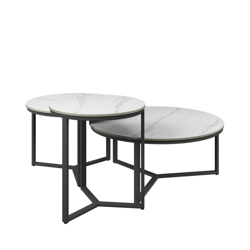Chesa Frame Coffee Table, White