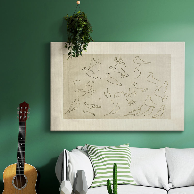 Toile tendue avec châssis rétro LIX, H 13 po x l 19 po x P 1,5 po, Wrapped Canvas
