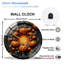 Horloge murale d'Halloween en forme de citrouille 12 po