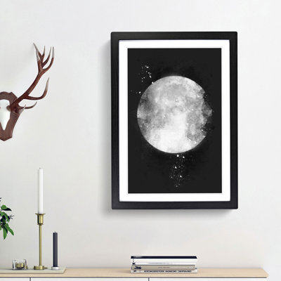 The Beauty of the Moon - Picture Frame Painting Print