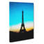 Eifel Tower in Paris France in Abstract - Wrapped Canvas-55314685
