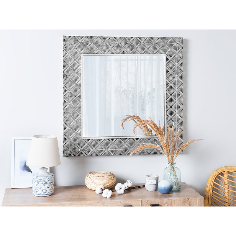 Burks Metal Wall Mirror