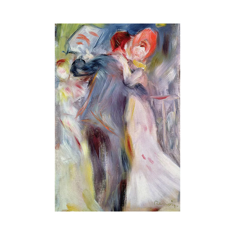 The Dance In The Country, C.1882-3 by Pierre-Auguste Renoir - Painting on Canvas, Wrapped Canvas