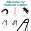 Universal Multi-Use Powder-Coated Steel Hammock Stand for 9' to 14' Hammocks - Black-35944905