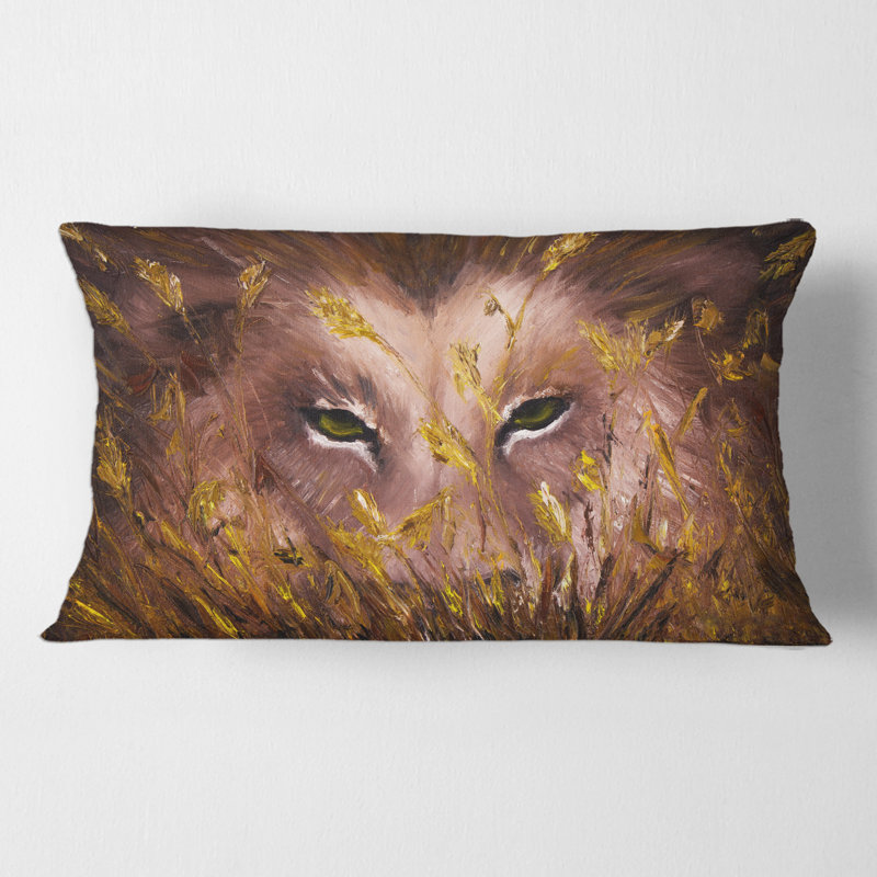 Animal Print Throw Pillow