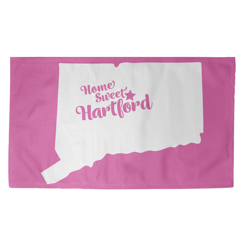 Tapis de zone rose hartford connecticut, Rectangle 2 pi x 3 pi, Oui
