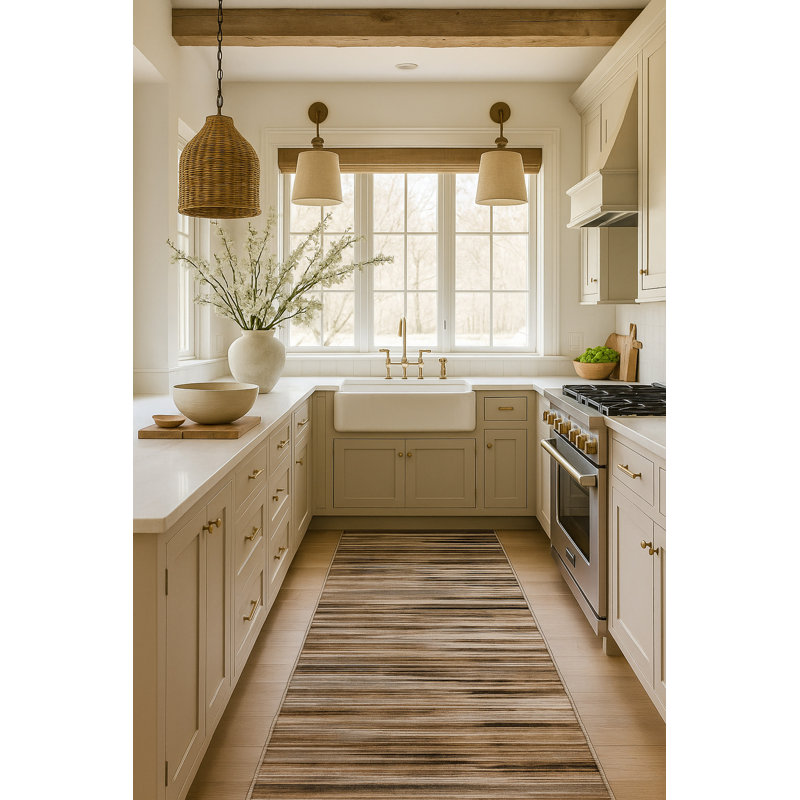 Barrville Abstract Indoor Rug, Runner 2'3" x 7'