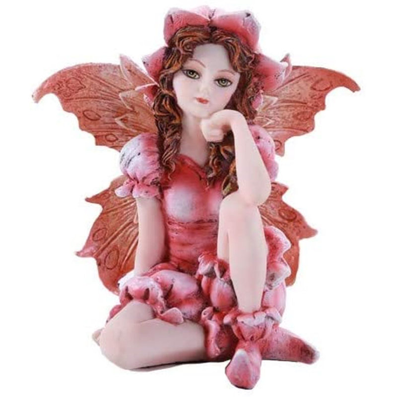 Mini figurine fleur de jardin fée