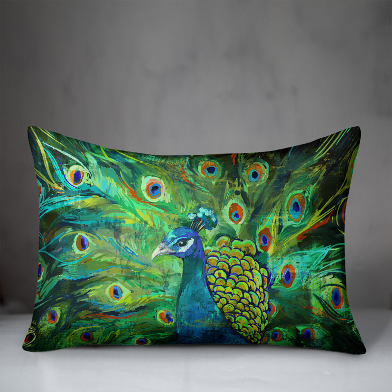 Coussin Peacock