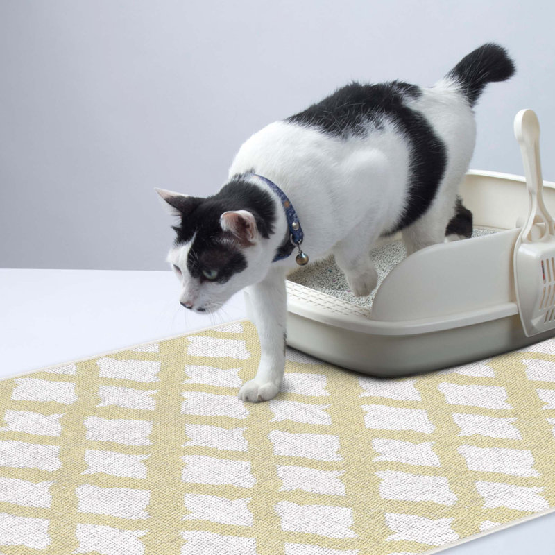 Tapis de litière, Banane / crème / jaune