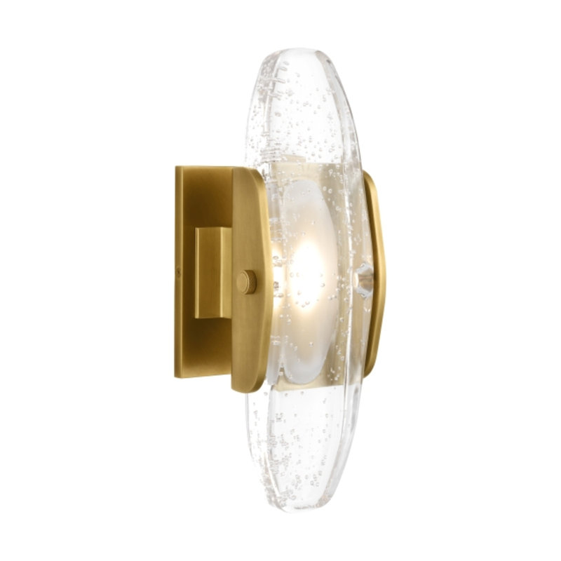 Wythe 1 - Light Sconce, Plated Brass