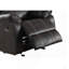 Fauteuil inclinable en cuir synthétique Zuriel