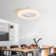 55cm LED Ceiling Fan with Remote Control and Light Kit Included