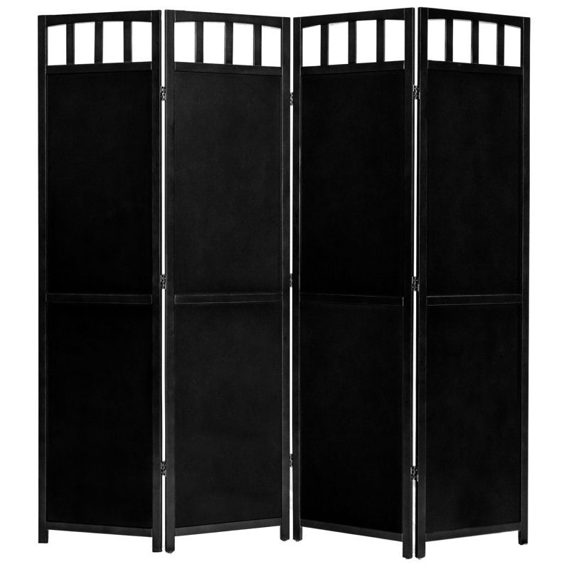 Anabia 5,9 pi. Paravent, 4, Noir