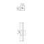 1 - Light LED Flush Mounted Sconce-69150191-99924331