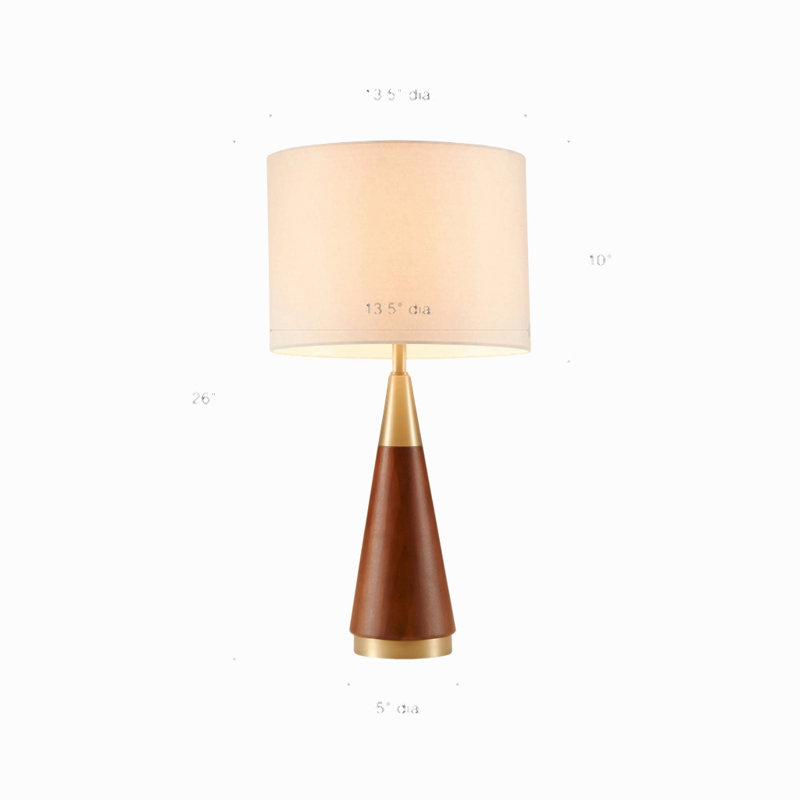 Lampe de table triangulaire