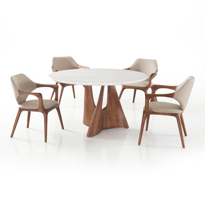 Ensemble de table de salle à manger 5 pièces Premier