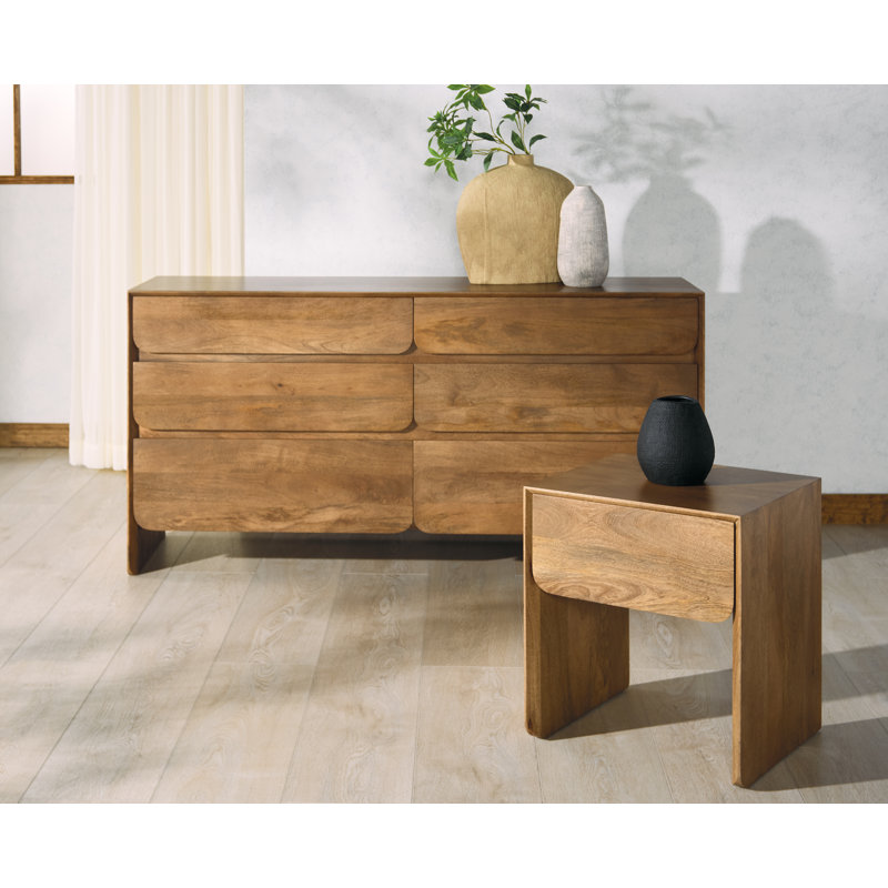 Grigorio 2 Piece Brown Bedroom Set