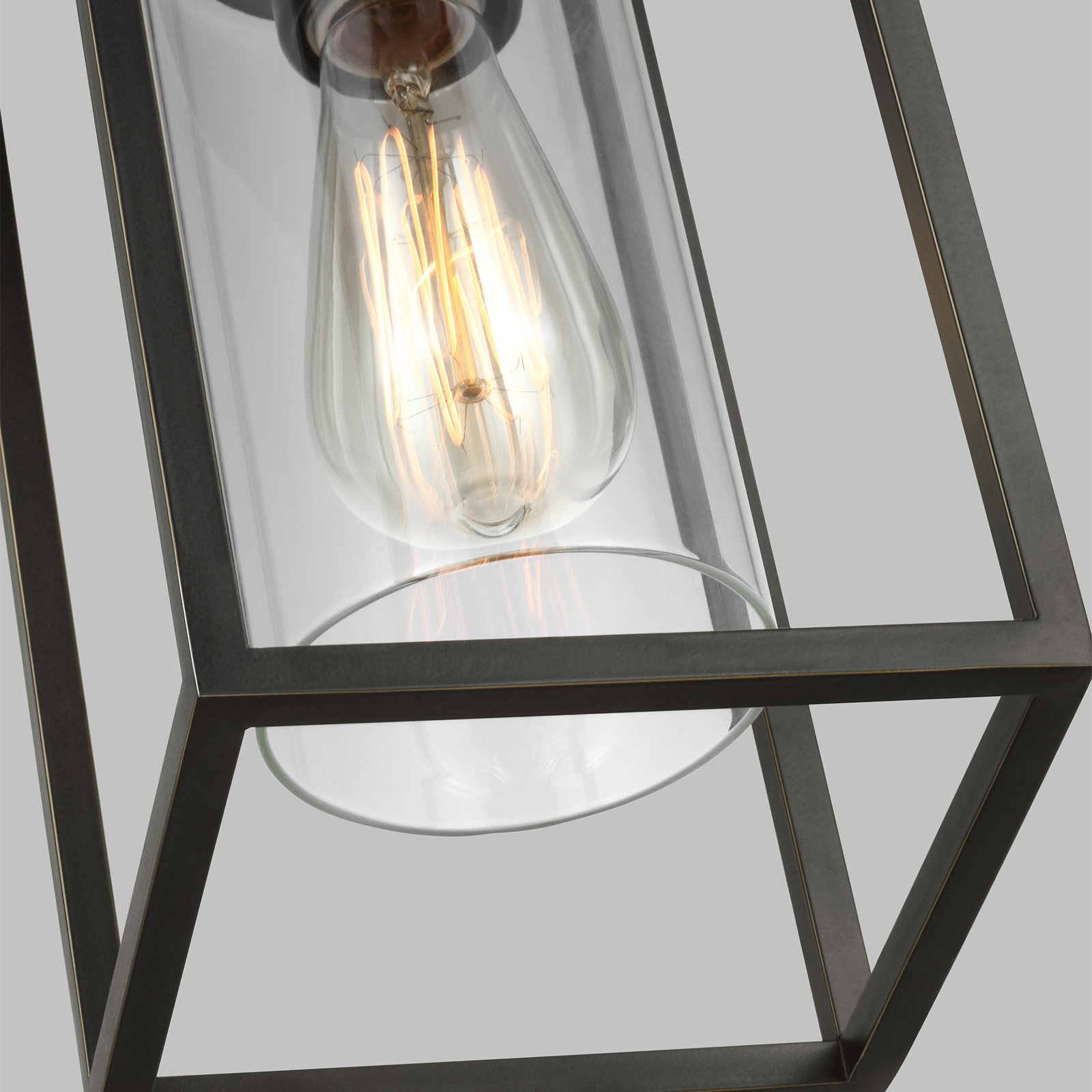Idora Outdoor Hanging Lantern, Antique Bronze