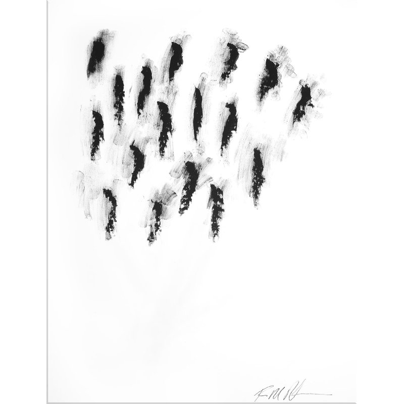 «Visual Vocab 7» par Robert Robinson, peinture sur toile tendue