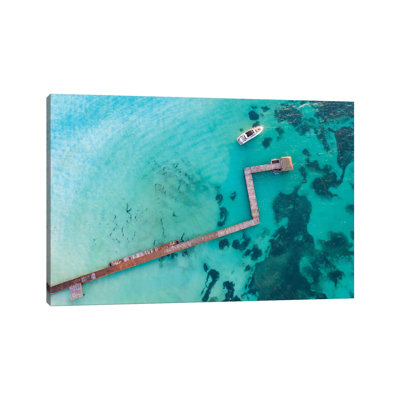 Dock by Jonathan Ross Photography - Wrapped Canvas Print