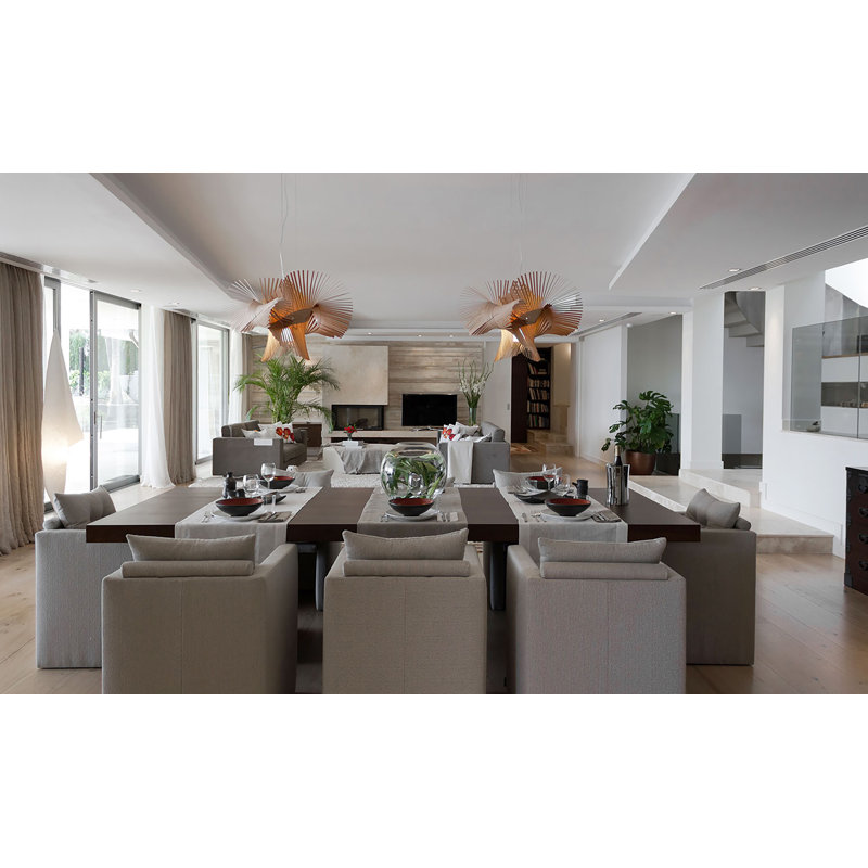 Minimikado 1 - Light Pendant, E26, Natural Cherry
