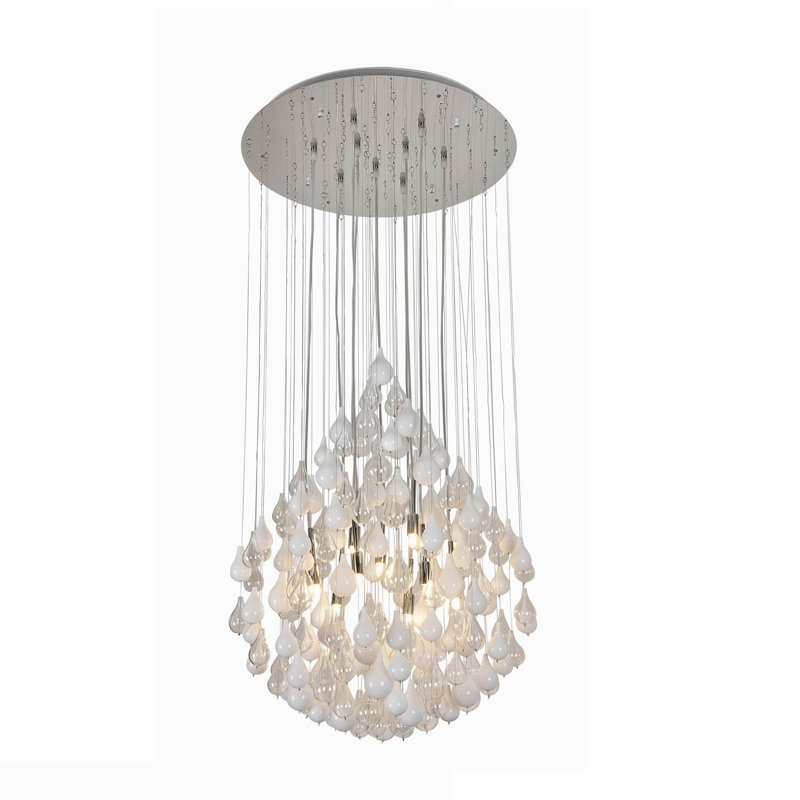 Lustre géométrique 9 lumières unique Nneka
