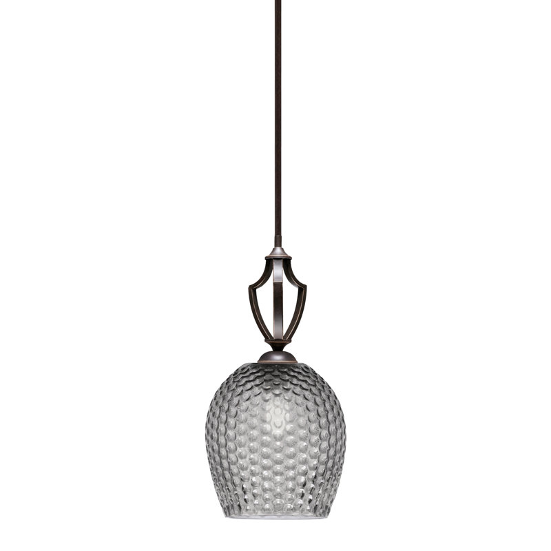 Mini-luminaire suspendu Shutesbury, Clair