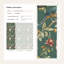 Papier peint botanique, oiseaux, papier peint