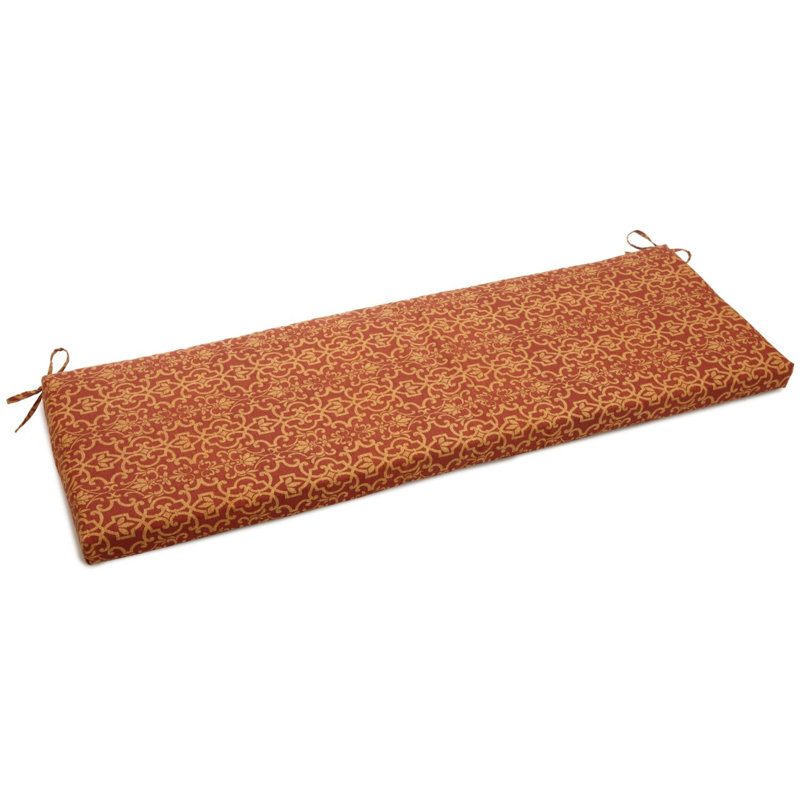 Coussin de banc intérieur / extérieur Vanya, H 3,5 po x l 63 po x P 19 po