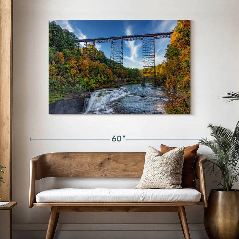 Autumn At Letchworth State Park, 32" H x 48" W