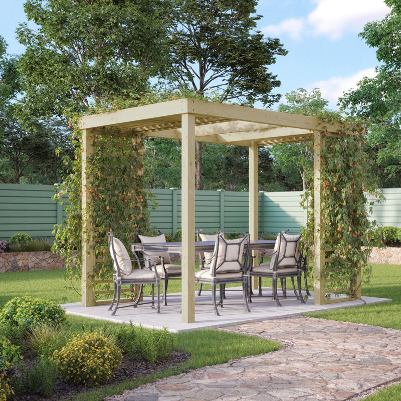Bartosh Wood Pergola, 360' x 360'