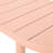 Coral Bistro Furniture - Iron Construction Elegant Garden Table Made For Outdoor