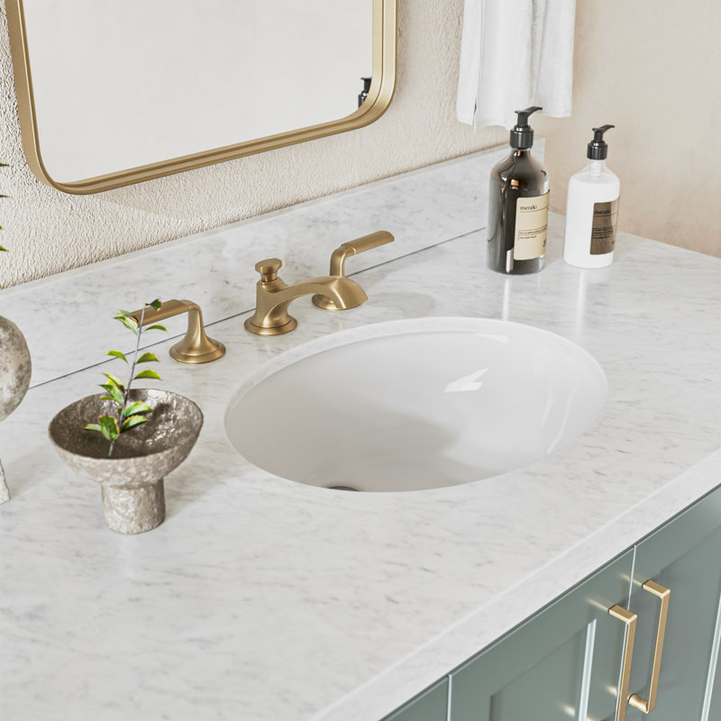 Magnolia Bath Vanity Oval Basin S043SCWOV, Vintage Green