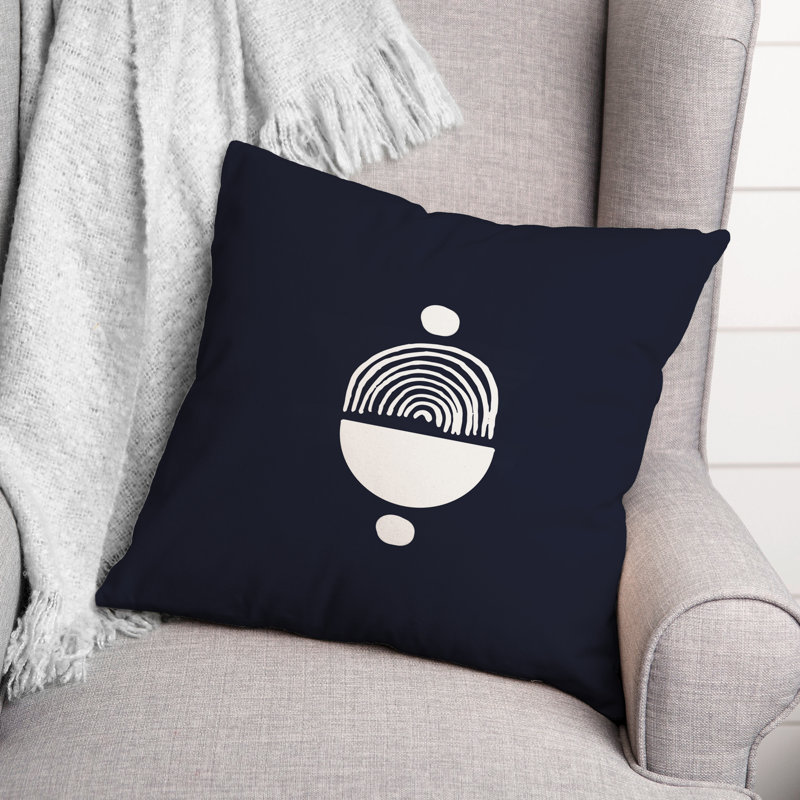 Geometric Reversible Throw Pillow
